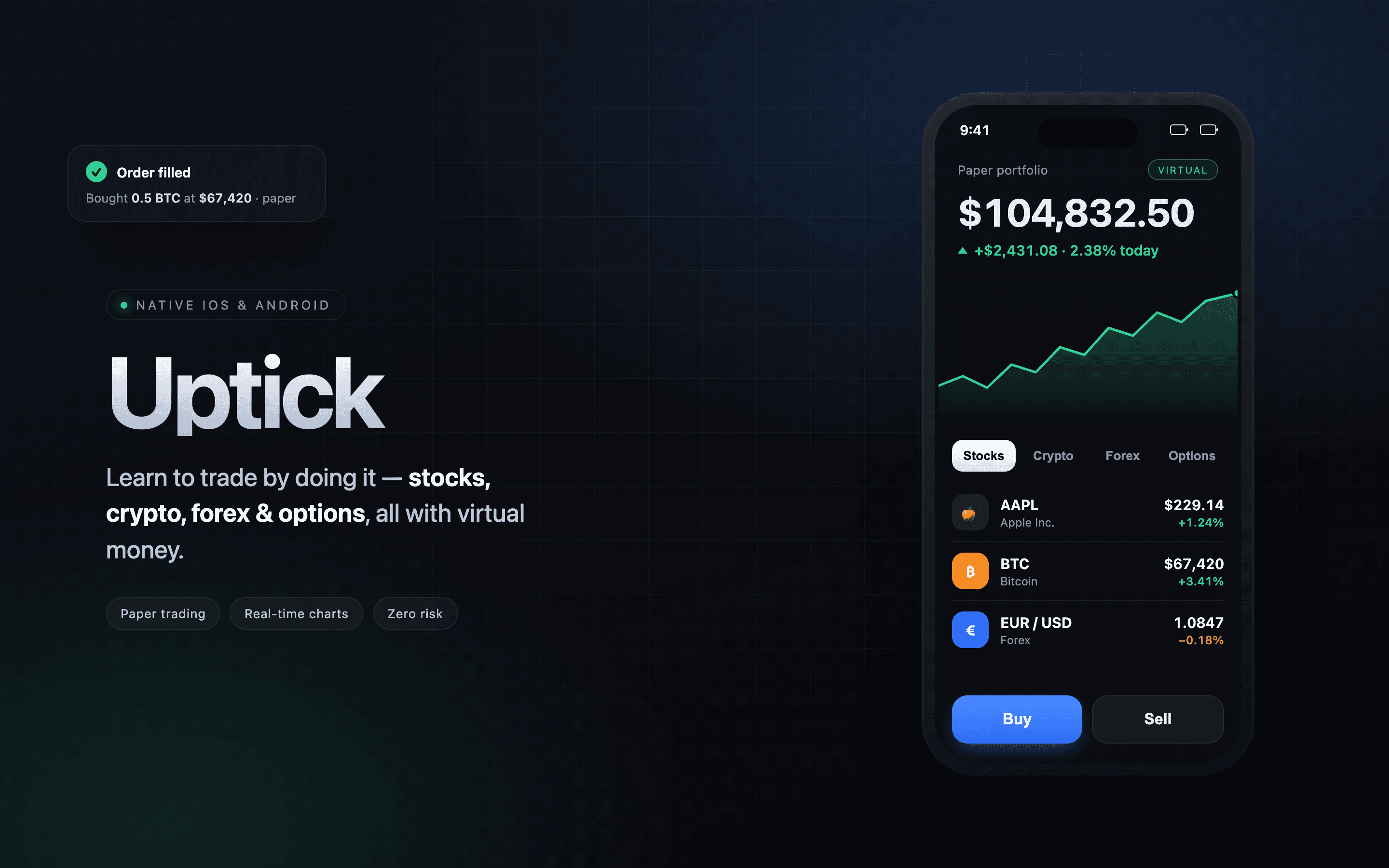 Uptick