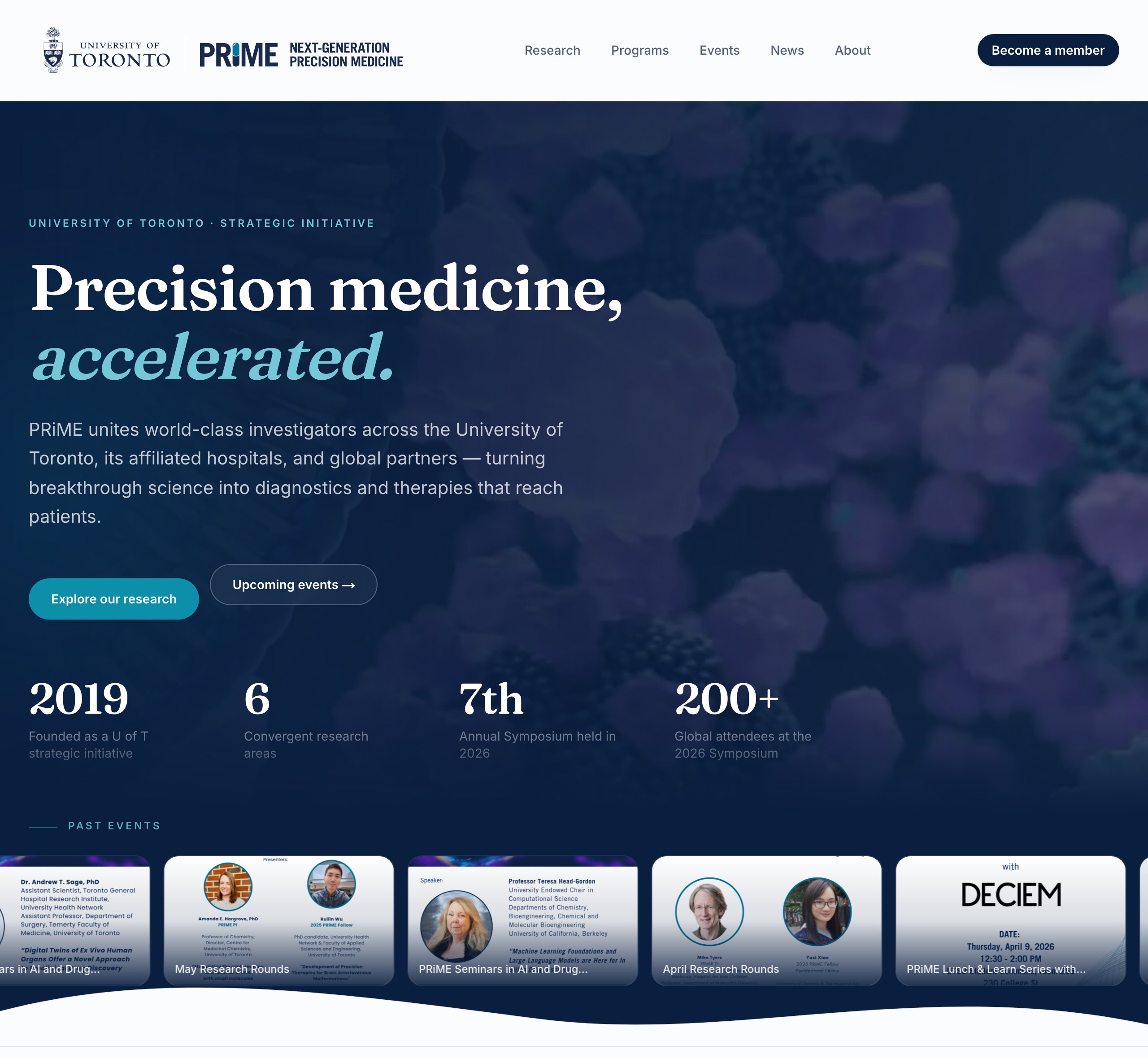 PRiME — precision-medicine site, revamped