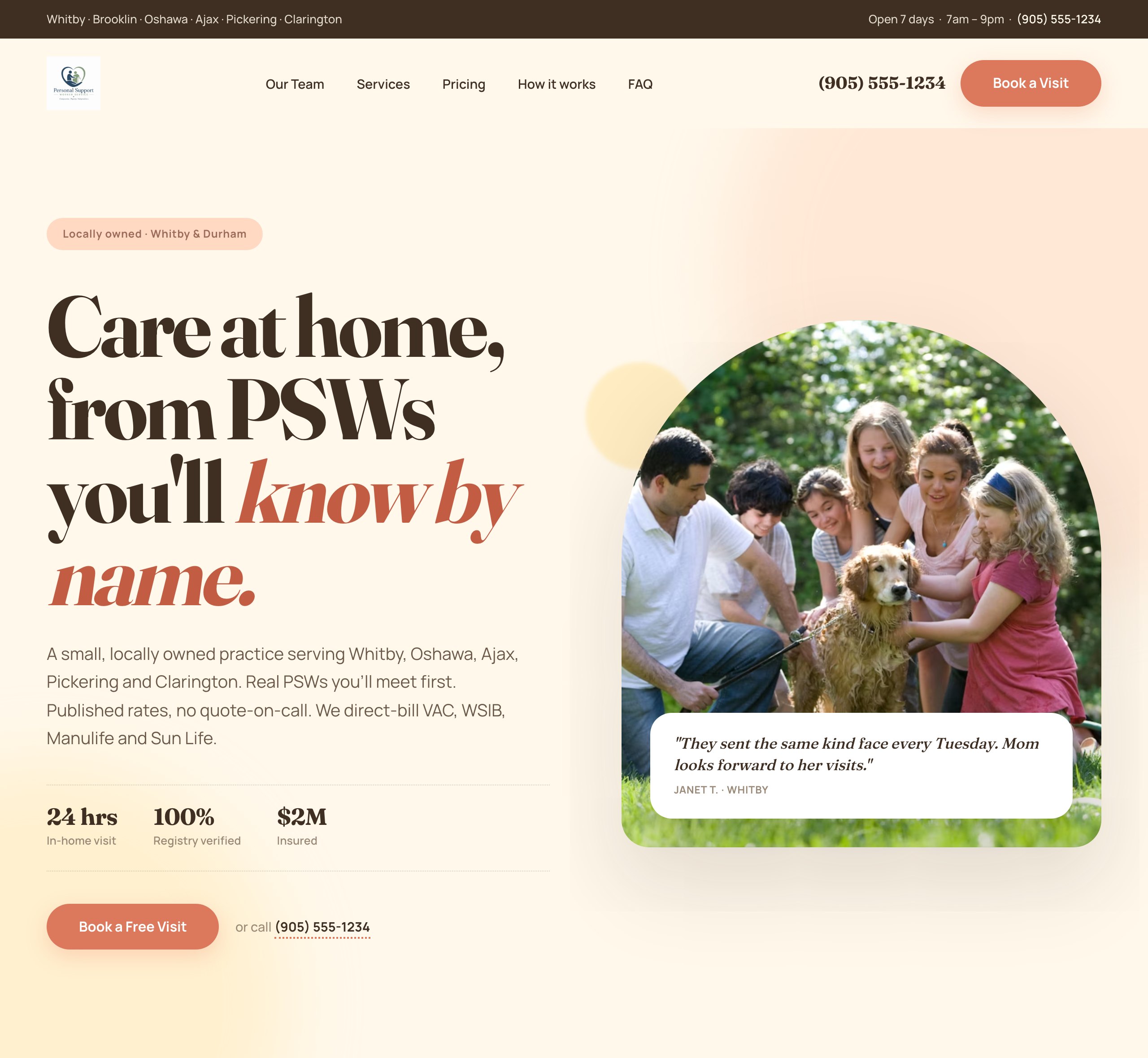 PSW Care — home care, locally owned